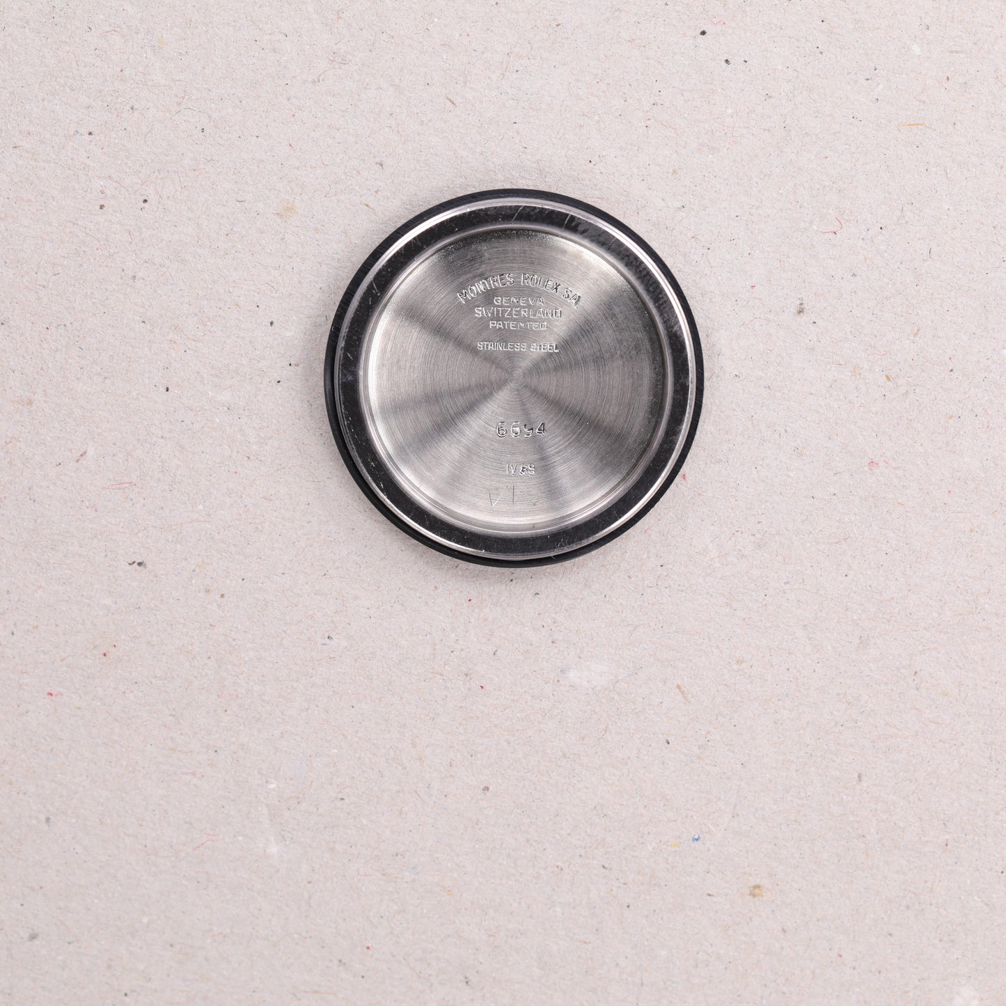 Rolex 6694 | 34 mm | 1970 | Cadran argent No Lume | Acier