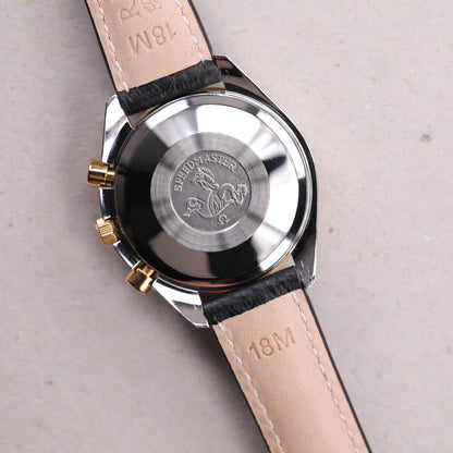 Omega Speedmaster | 175 0043 | 39 mm | 1997 | Garantie Omega | Or Acier