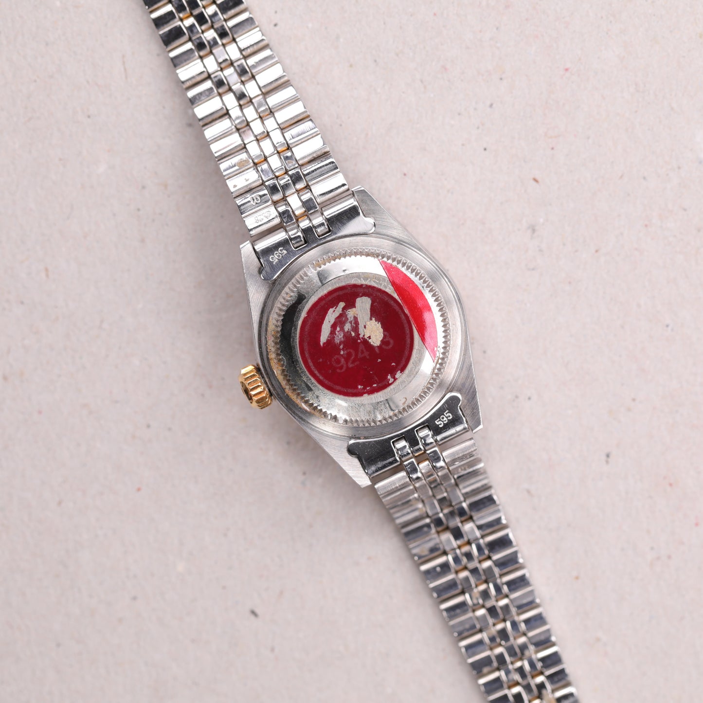 Tudor 92413 | 26 mm | 1988 | Cadran champagne | Garantie d'origine Tudor | Or / Acier
