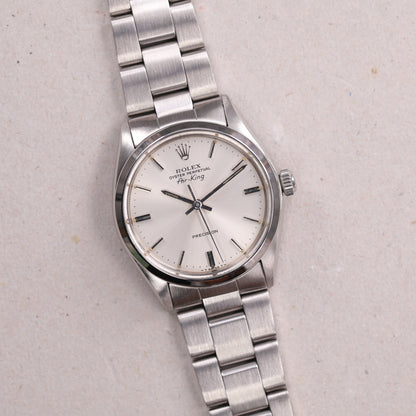 Rolex 5500 | 34mm | 1978 | Cadran argent | Acier