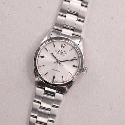 Rolex 5500 | 34mm | 1978 | Cadran argent | Acier