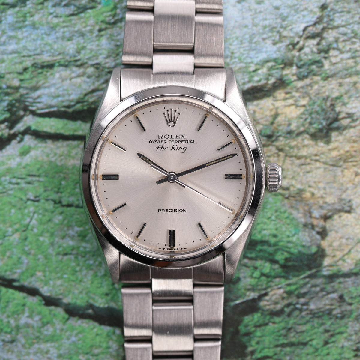 Rolex 5500 | 34mm | 1978 | Cadran argent | Acier