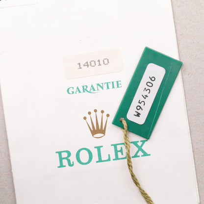 Rolex 14010 | 34mm | 1996 | Cadran argent | Boite & Papiers | Acier