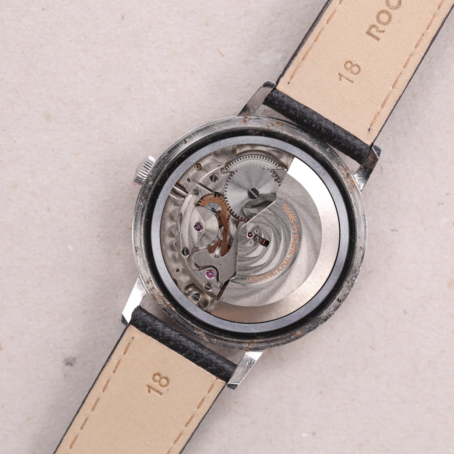 IWC R804A | 36mm | CIRCA 1960 | Cadran argent | Acier