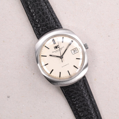 IWC Automatic Calibre 8541B | 35 mm | CIRCA 1970 | Cadran beige | Acier