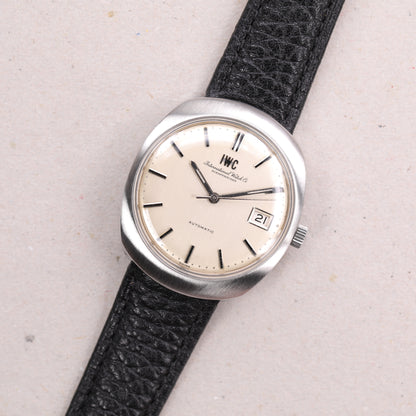 IWC Automatic Calibre 8541B | 35 mm | CIRCA 1970 | Cadran beige | Acier