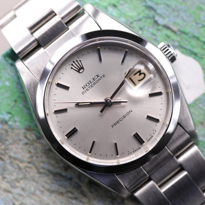 Rolex 6694 | 34 mm | 1966 | Cadran argent | Acier