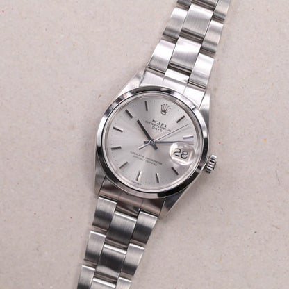 Rolex 1500 | 34 mm | 1969 | Cadran argent "No Lume" | Acier