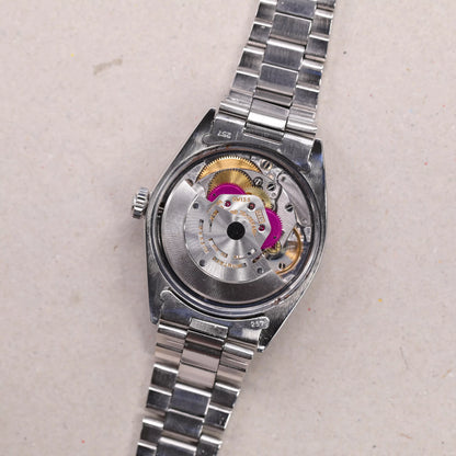 Rolex 1500 | 34 mm | 1969 | Cadran argent "No Lume" | Acier