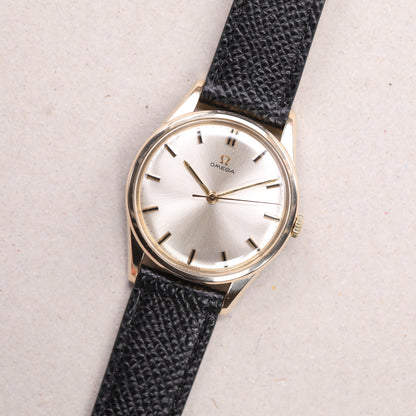 Omega 14986-63 SC 36mm | 1961 | Cadran champagne | Plaqué or