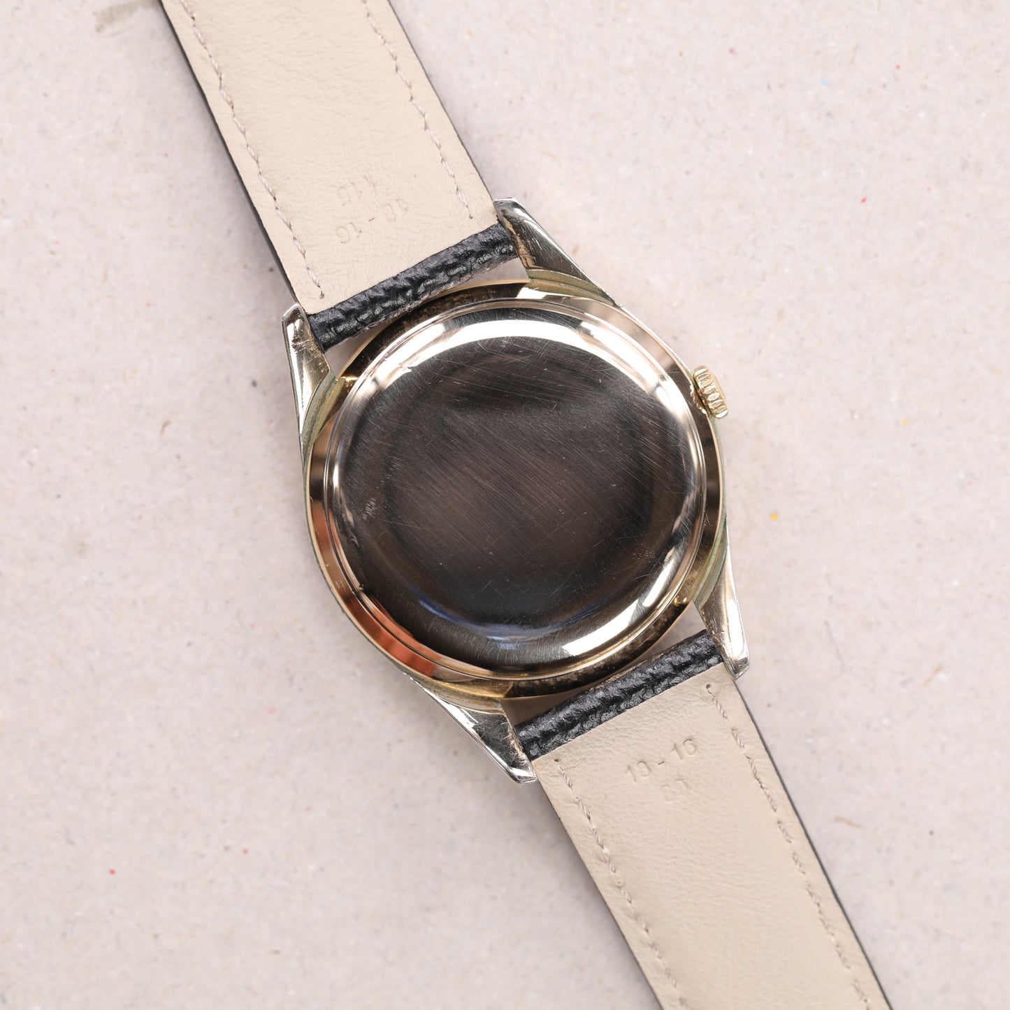 Omega 14986-63 SC 36mm | 1961 | Cadran champagne | Plaqué or
