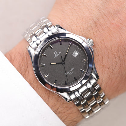 Omega Seamaster 25114100 | 35mm | 1992 | Cadran gris antracite | Acier
