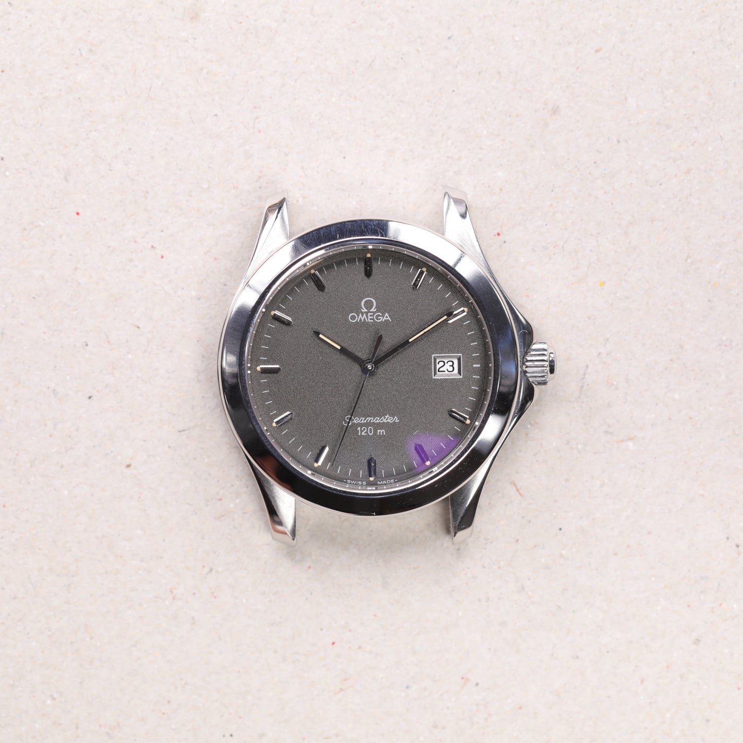 Omega Seamaster 25114100 | 35mm | 1992 | Cadran gris antracite | Acier