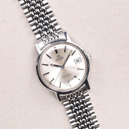 Omega Genève  166.070 | 35mm | 1971 | Cadran argent | Acier