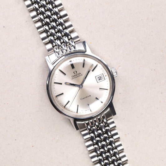 Omega Genève  166.070 | 35mm | 1971 | Cadran argent | Acier