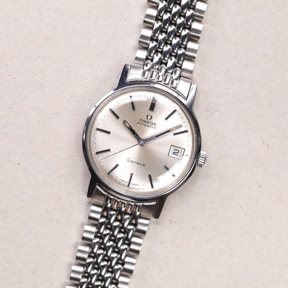 Omega Genève  166.070 | 35mm | 1971 | Cadran argent | Acier
