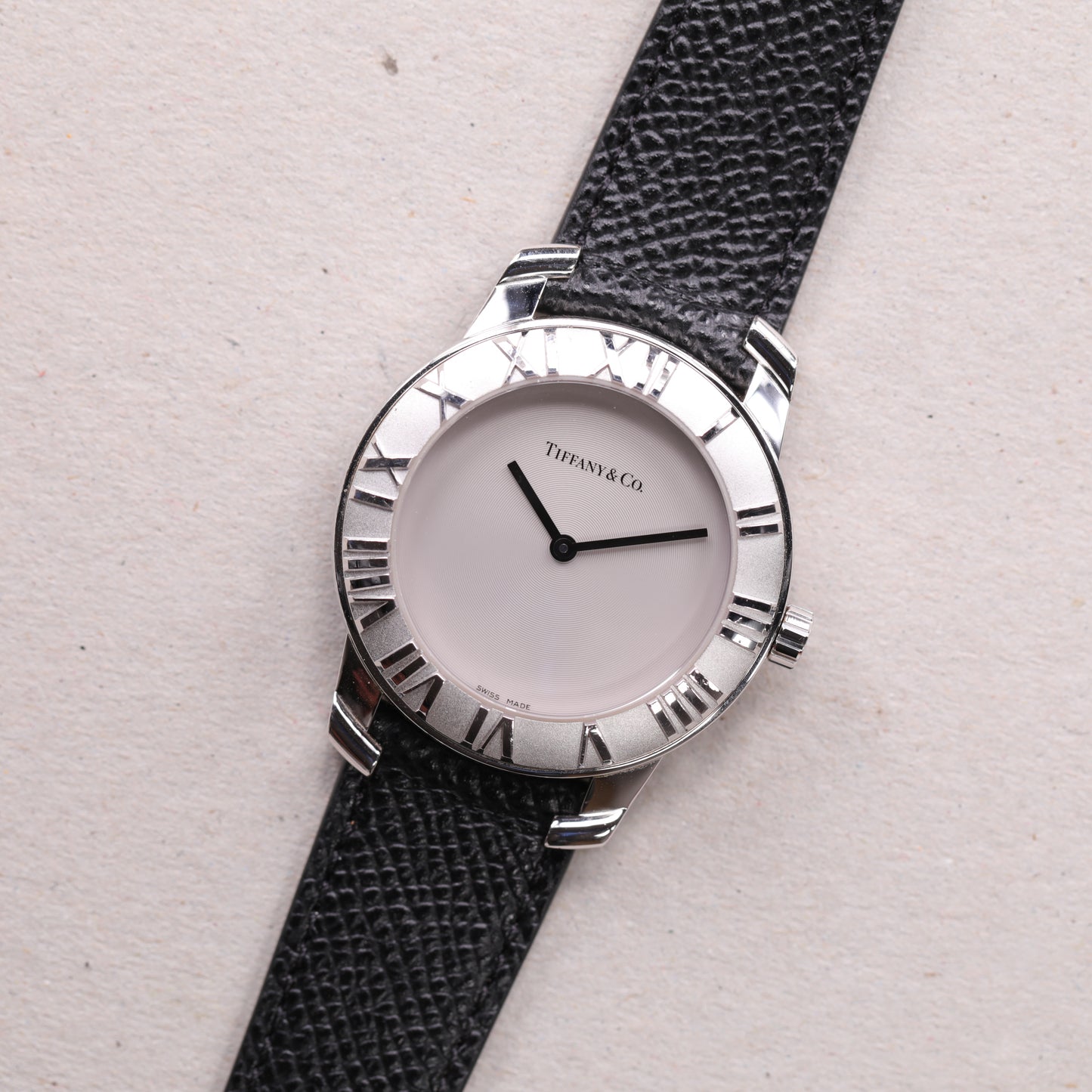 Tiffany & Co Atlas | 37 mm | CIRCA 2000 | Cadran argent | Argent 925°°