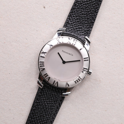 Tiffany & Co Atlas | 37 mm | CIRCA 2000 | Cadran argent | Argent 925°°