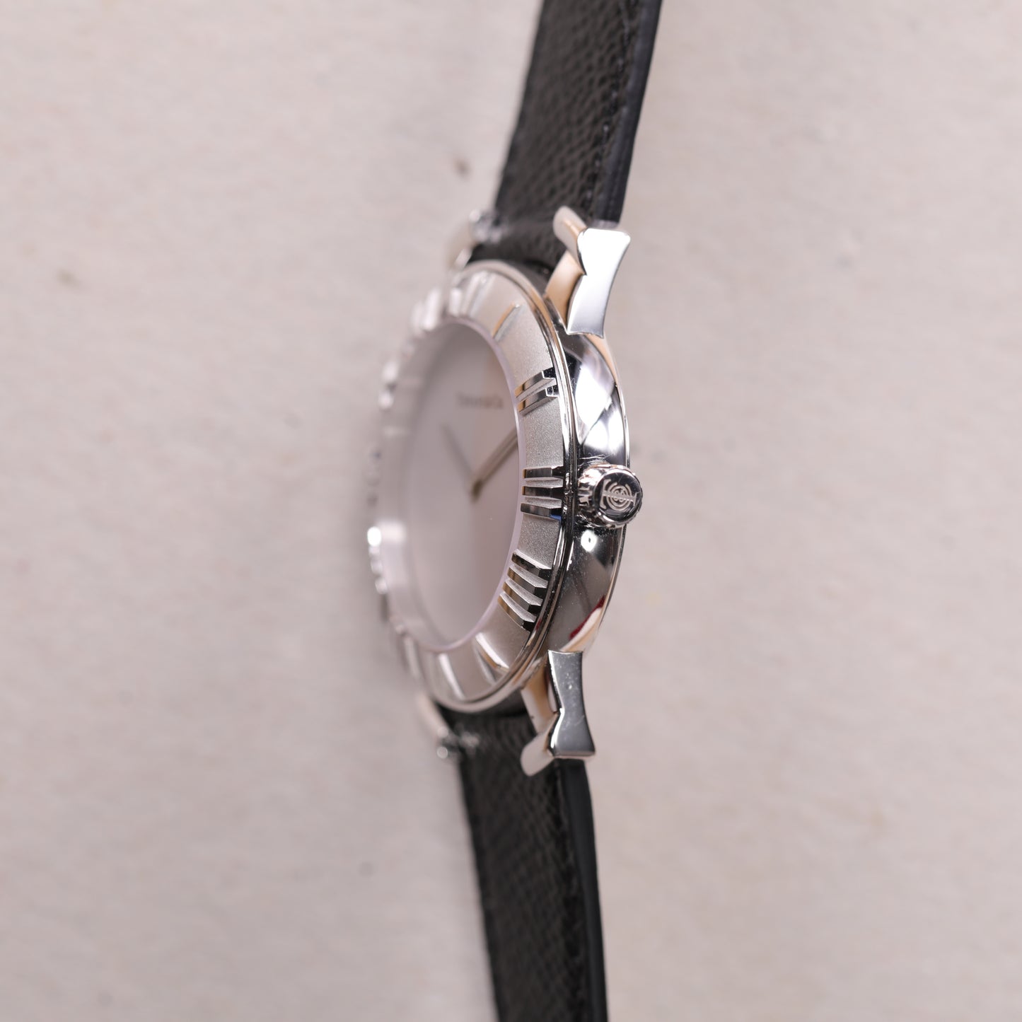 Tiffany & Co Atlas | 37 mm | CIRCA 2000 | Cadran argent | Argent 925°°