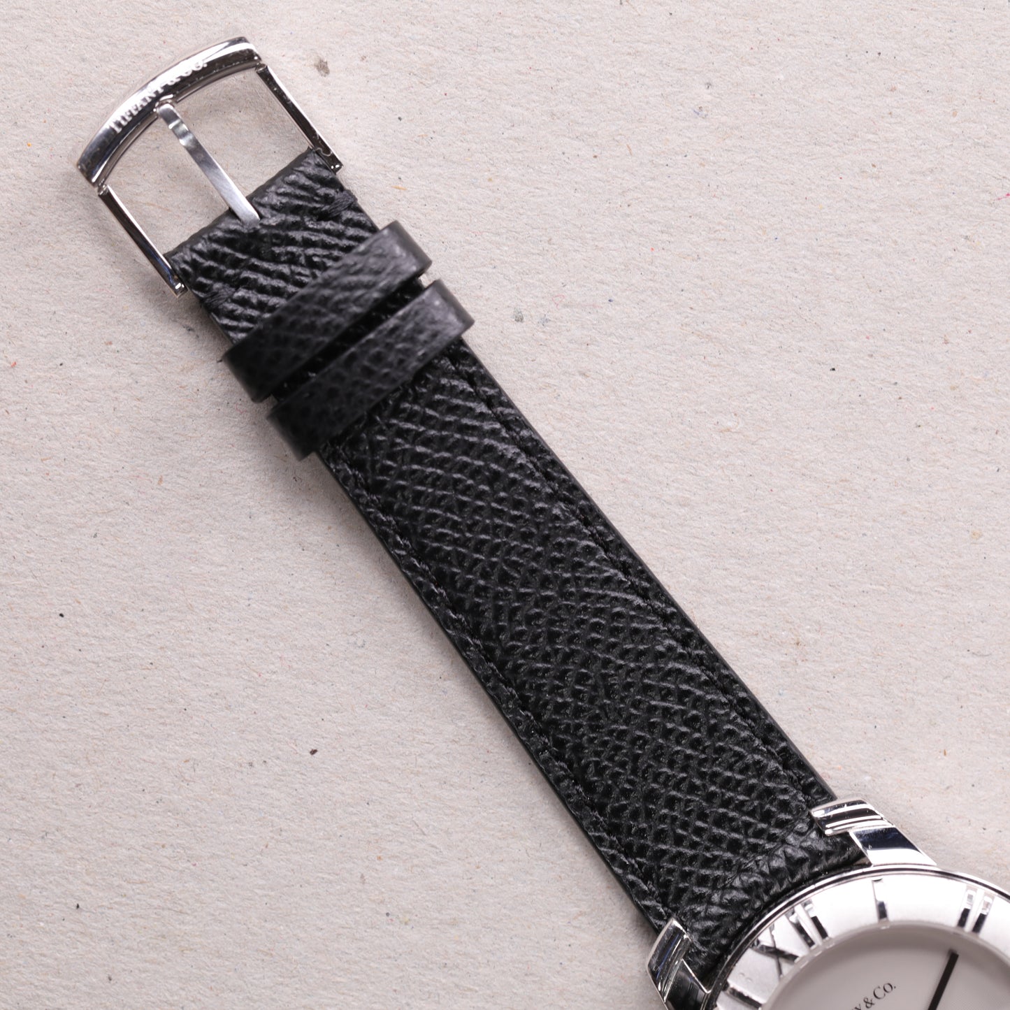 Tiffany & Co Atlas | 37 mm | CIRCA 2000 | Cadran argent | Argent 925°°