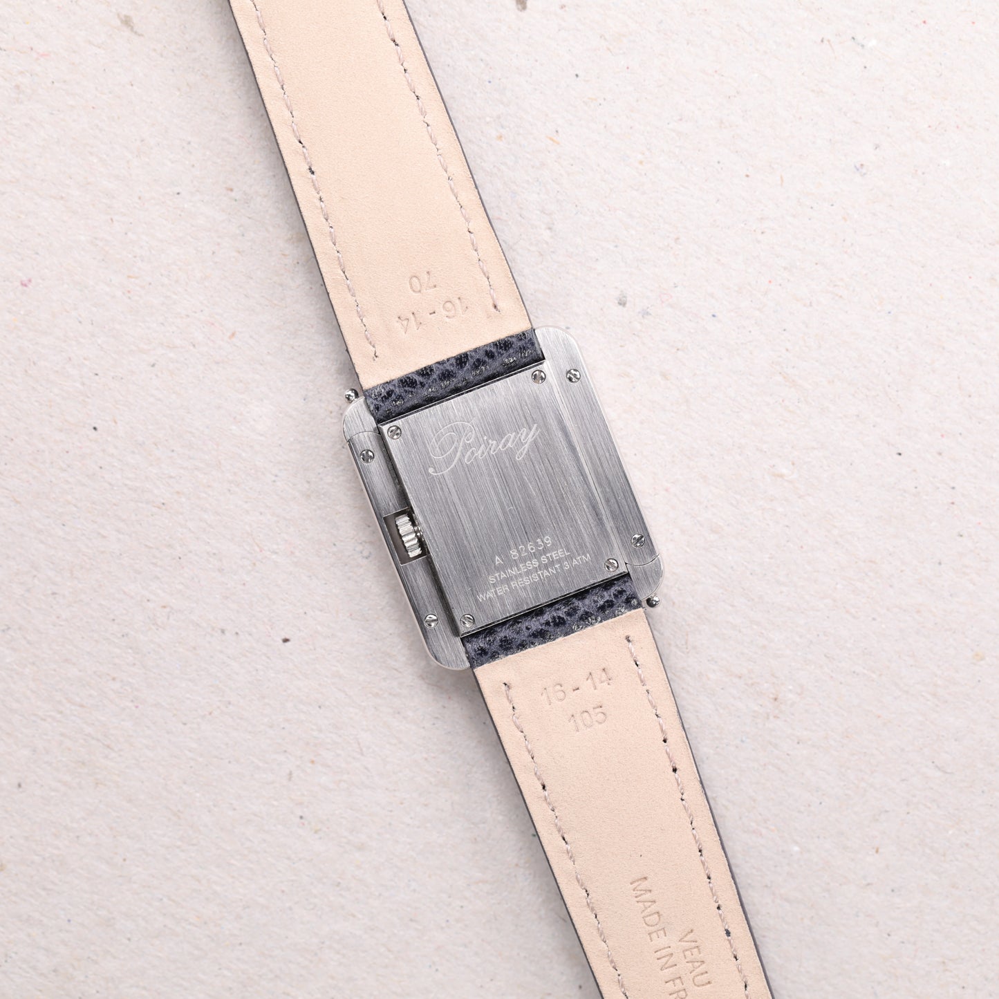 Poiray Ma Premiere | 22,5*26mm | CIRCA 2000 | Cadran nacre | Acier