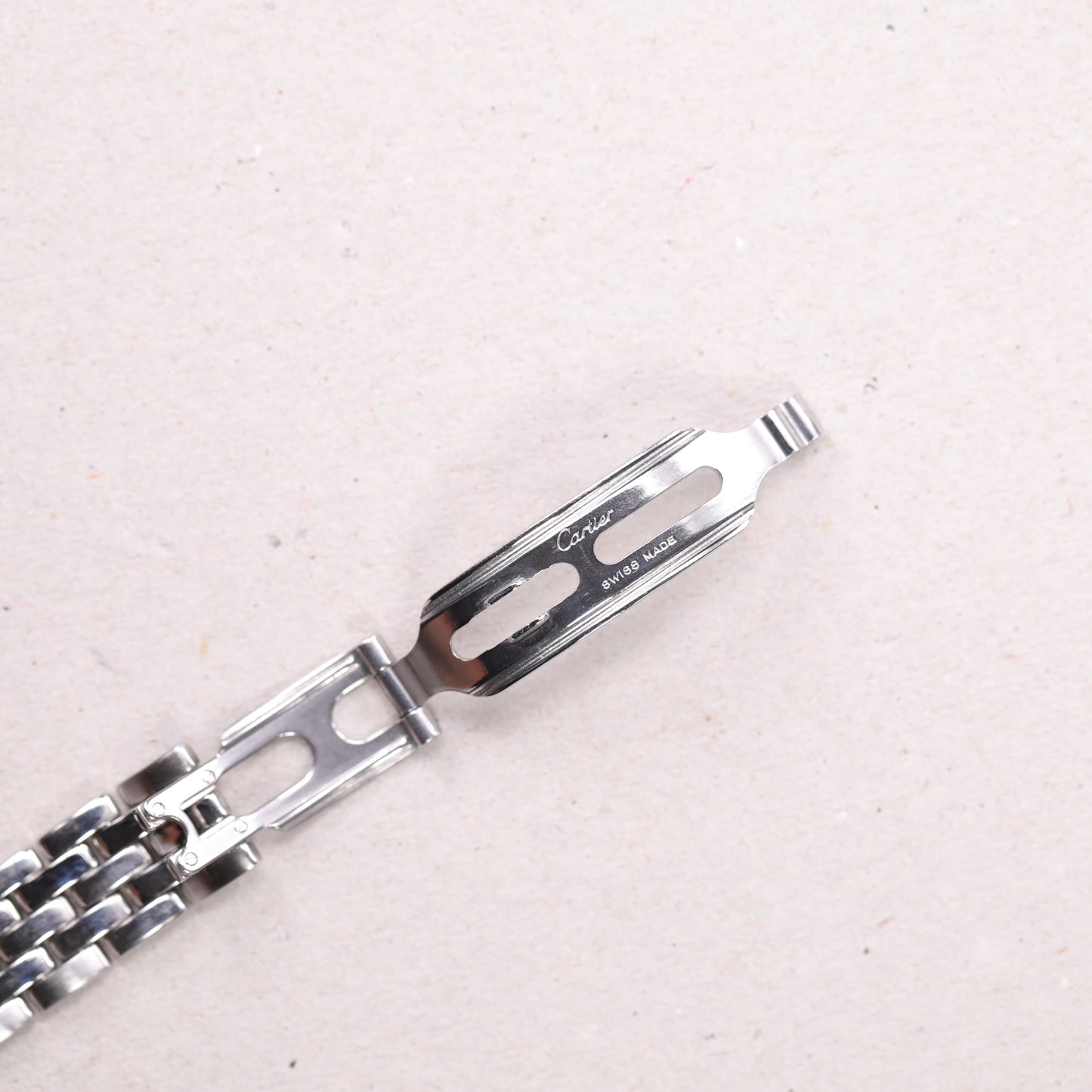 Cartier Panthere 1320 | 22 mm | CIRCA 1990 | Cadran blanc | Acier