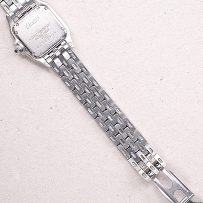 Cartier Panthere 1320 | 22 mm | CIRCA 1990 | Cadran blanc | Acier
