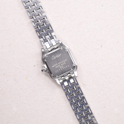 Cartier Panthere 1320 | 22 mm | CIRCA 1990 | Cadran blanc | Acier