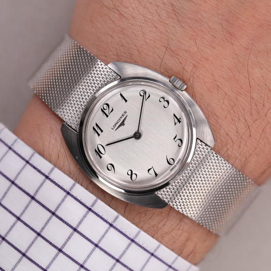 Longines 7823 | 33mm | CIRCA 1970 | Cadran argent | Acier