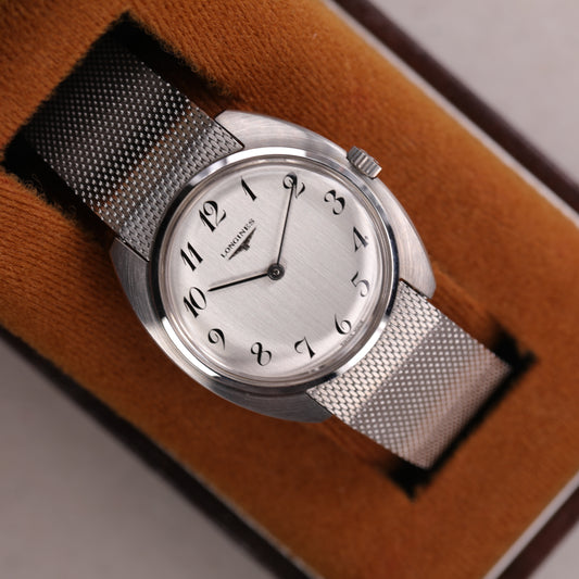 Longines 7823 | 33mm | CIRCA 1970 | Cadran argent | Acier