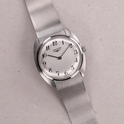 Longines 7823 | 33mm | CIRCA 1970 | Cadran argent | Acier