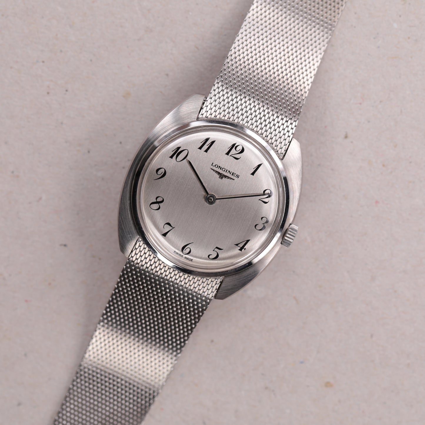 Longines 7823 | 33mm | CIRCA 1970 | Cadran argent | Acier