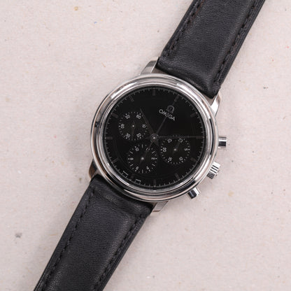 Omega de Ville Prestige 145.0050 | 36 mm | 1985 | Cadran noir | Acier