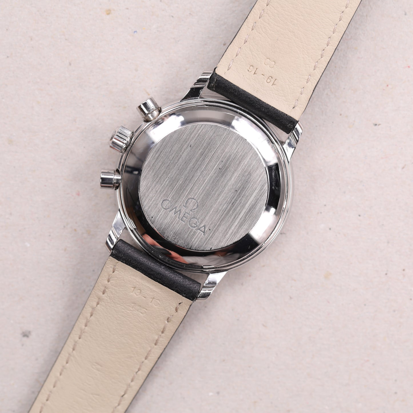 Omega de Ville Prestige 145.0050 | 36 mm | 1985 | Cadran noir | Acier