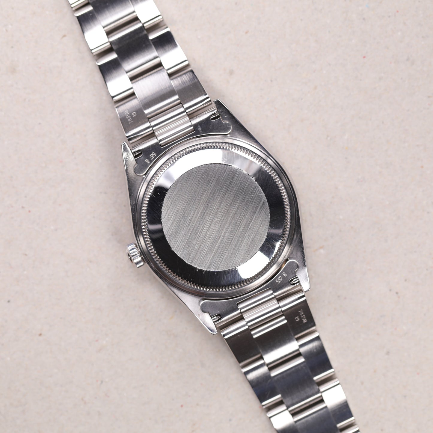 Rolex 14000 | 34mm | 1998 | Cadran Patiné | Écrin Rolex | Acier