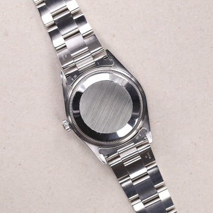 Rolex 14000 | 34mm | 1998 | Cadran Patiné | Écrin Rolex | Acier