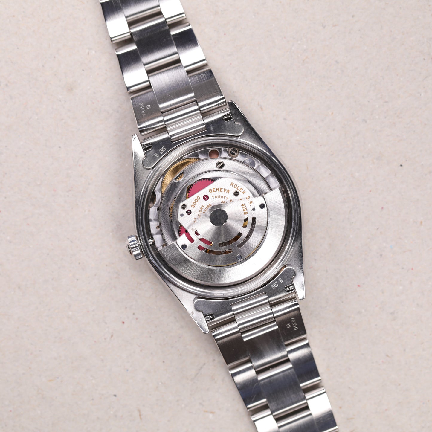 Rolex 14000 | 34mm | 1998 | Cadran Patiné | Écrin Rolex | Acier