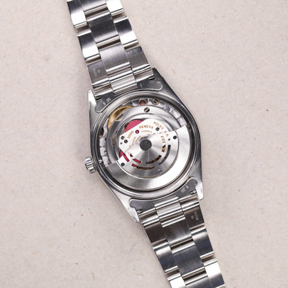 Rolex 14000 | 34mm | 1998 | Cadran Patiné | Écrin Rolex | Acier