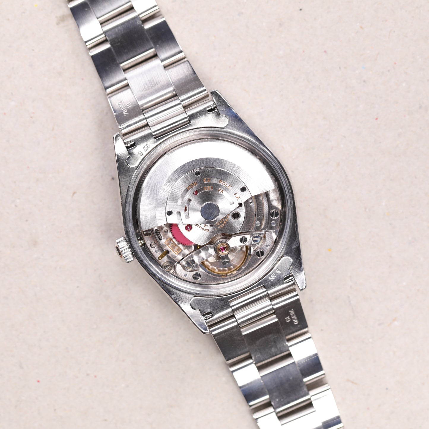 Rolex 15200 | 34 mm | 1994 | Cadran argent (beige) | Acier