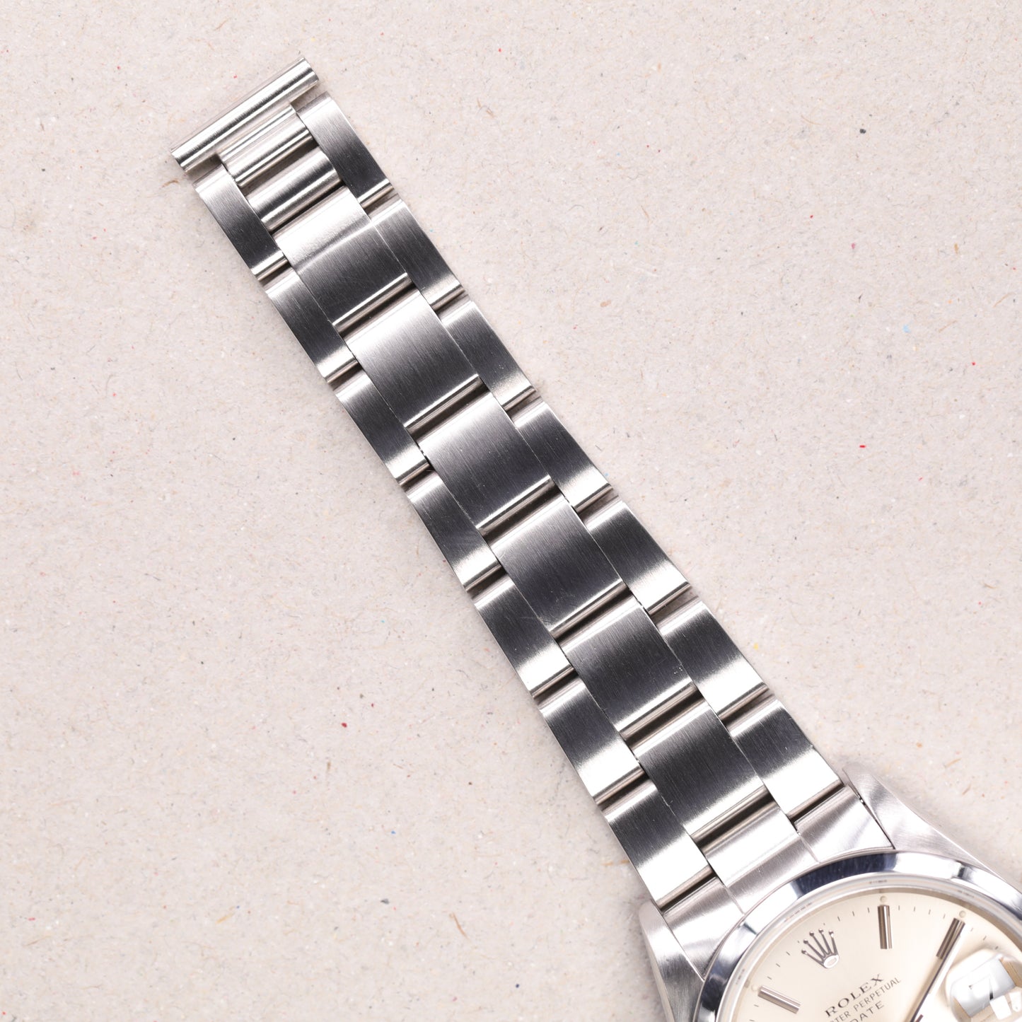 Rolex 15200 | 34 mm | 1994 | Cadran argent (beige) | Acier