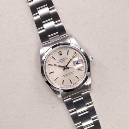 Rolex 15200 | 34 mm | 2000 | Cadran argent | Acier