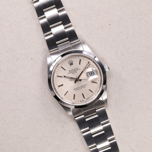 Rolex 15200 | 34 mm | 2000 | Cadran argent | Acier