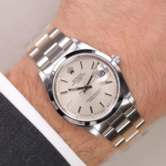 Rolex 15200 | 34 mm | 2000 | Cadran argent | Acier