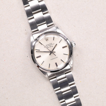 Rolex 5500 | 34 mm | 1981 | Cadran argent (beige) | Acier