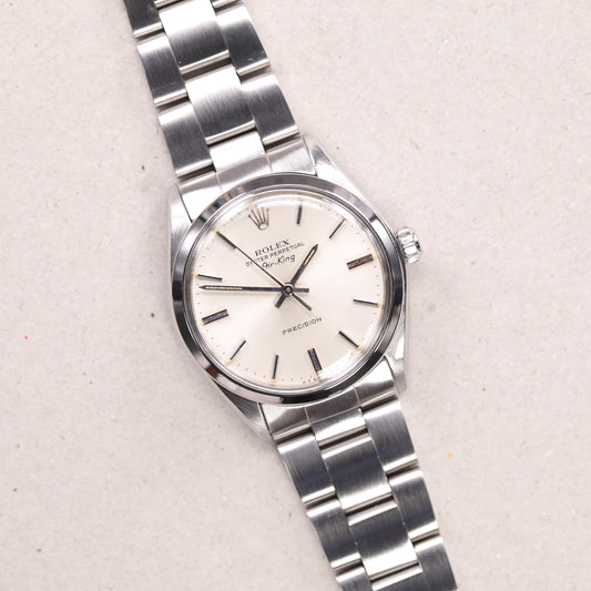 Rolex 5500 | 34 mm | 1981 | Cadran argent (beige) | Acier