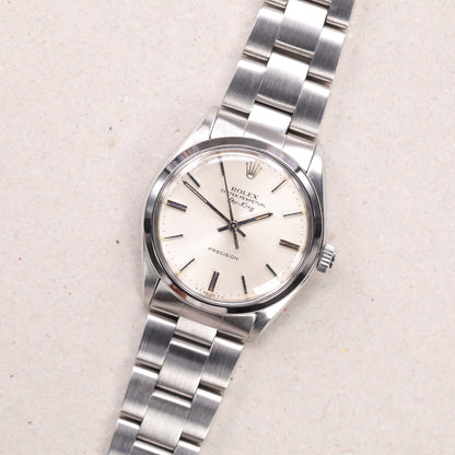 Rolex 5500 | 34 mm | 1981 | Cadran argent (beige) | Acier