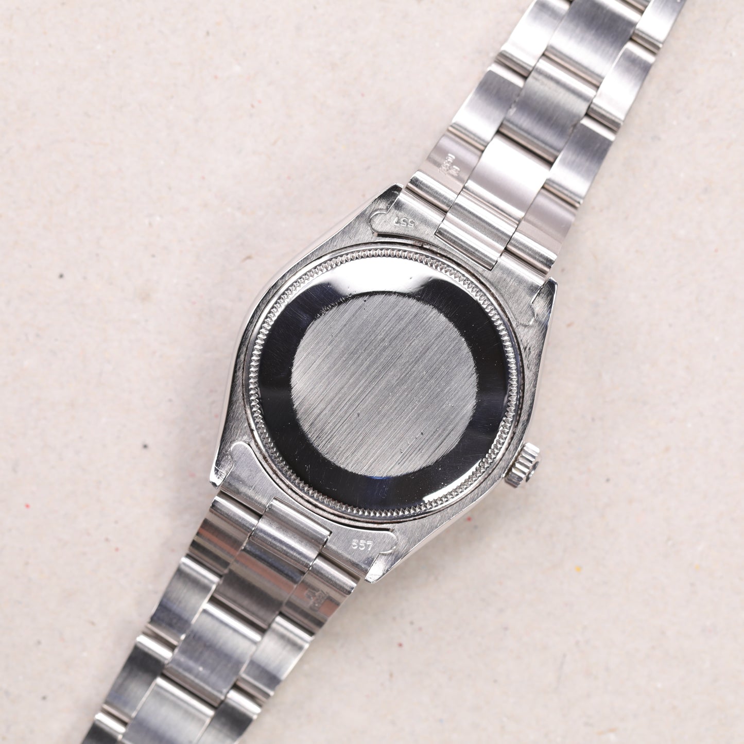 Rolex 5500 | 34 mm | 1981 | Cadran argent (beige) | Acier