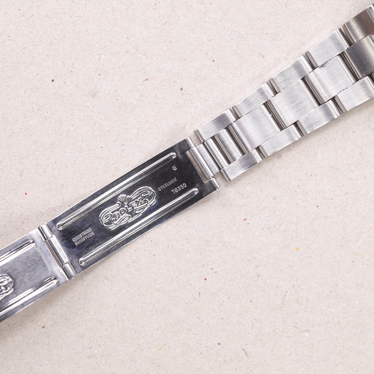 Rolex 5500 | 34 mm | 1981 | Cadran argent (beige) | Acier