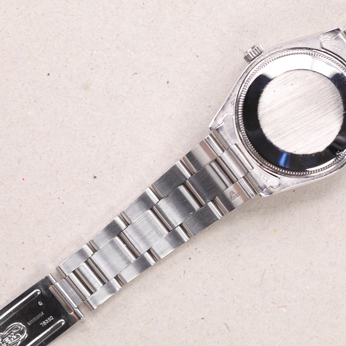 Rolex 5500 | 34 mm | 1981 | Cadran argent (beige) | Acier