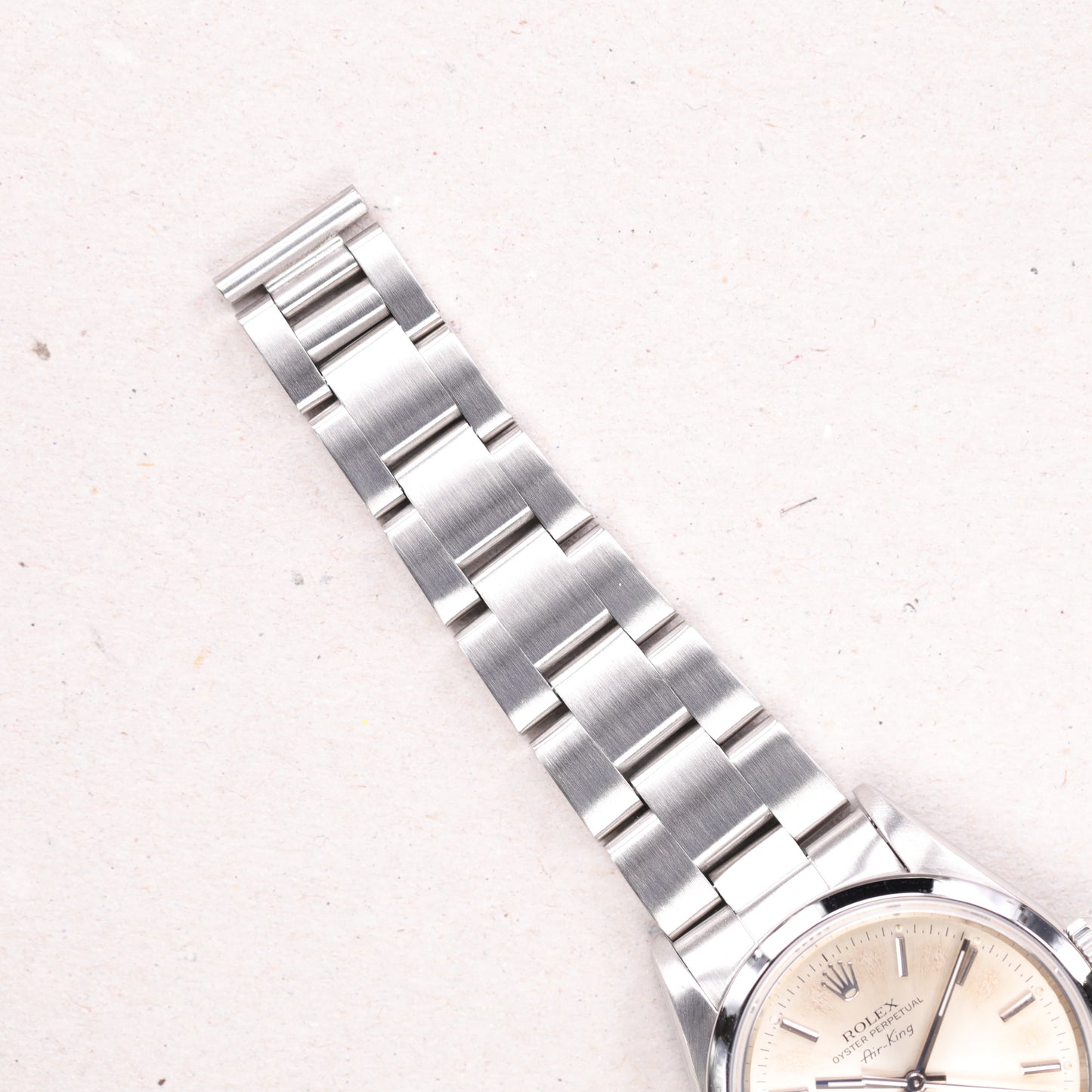Rolex 14000 | 34mm | 1998 | Cadran argent | Acier
